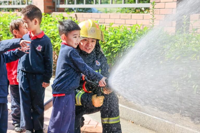 Special Visit from local firefighter