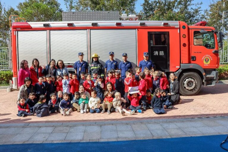 Special Visit from local firefighter